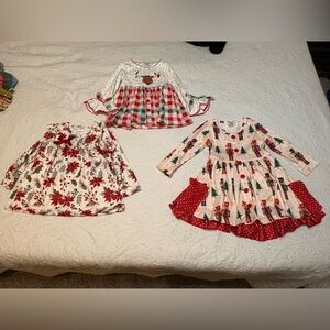 Festive Holiday Dress and Top Bundle
